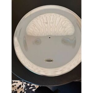 Vintage MCM Kromex Chrome Atomic Serving Tray Platter - 13" BASE ONLY